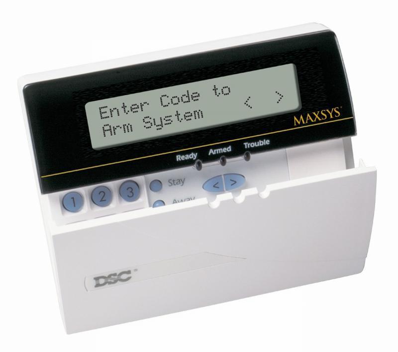 MAXSYS Serisi 64 Zone Programlanabilir LCD Keypad